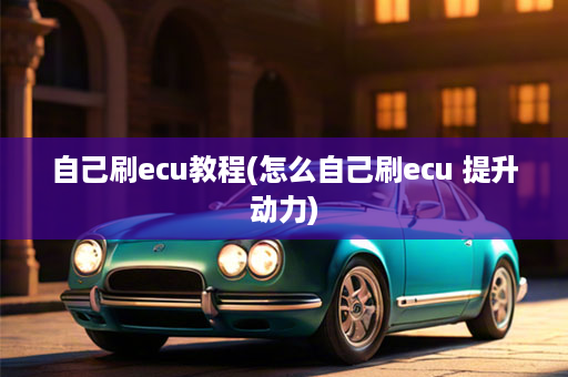 自己刷ecu教程(怎么自己刷ecu 提升动力)