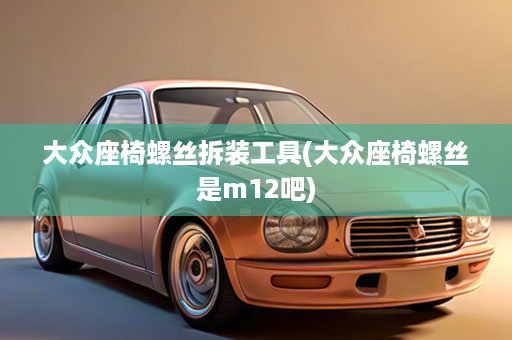 大众座椅螺丝拆装工具(大众座椅螺丝是m12吧)