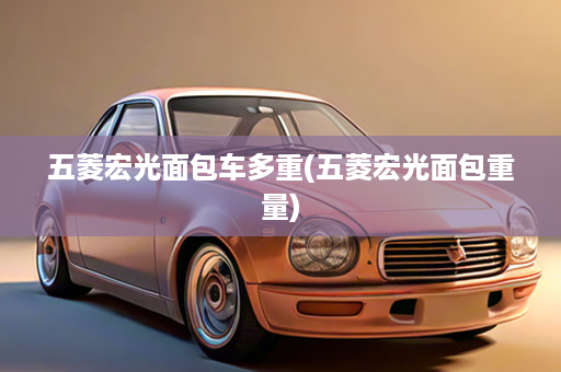 五菱宏光面包车多重(五菱宏光面包重量)