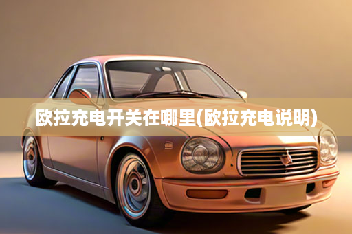 欧拉充电开关在哪里(欧拉充电说明)